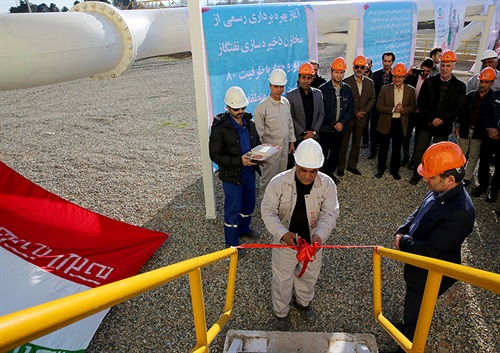 ۲ مخزن ۴۰ میلیون لیتری گازوئیل یورو ۴ در تهران به بهره‌برداری رسید